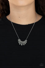 Load image into Gallery viewer, Monumental March - Silver Embossed Obelisk-Like Necklace
