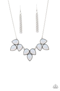 Prairie Fairytale - Dewy White Rhinestone Necklace