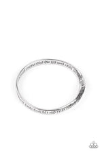 Load image into Gallery viewer, Perfect Present - Silver Inspirational Bangle
