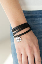 Load image into Gallery viewer, Wonderfully Worded - Leather Faith Bracelet
