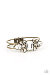 Call Me Old-Fashioned - Brass Hinge Bracelet