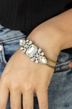 Load image into Gallery viewer, Call Me Old-Fashioned - Brass Hinge Bracelet
