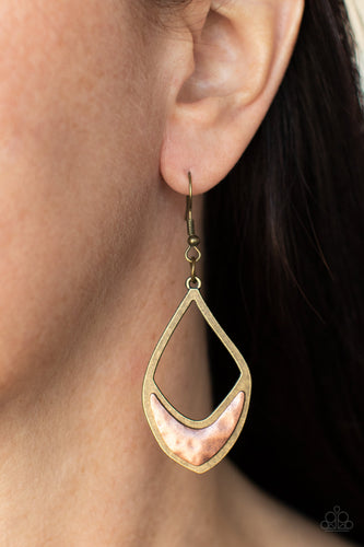 hammered metal Earrings