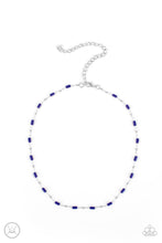 Load image into Gallery viewer, Urban Expo - Blue Choker Necklace
