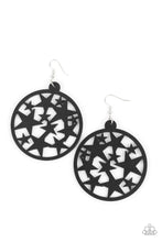 Load image into Gallery viewer, Cosmic Paradise - Black Wooden Earrings
