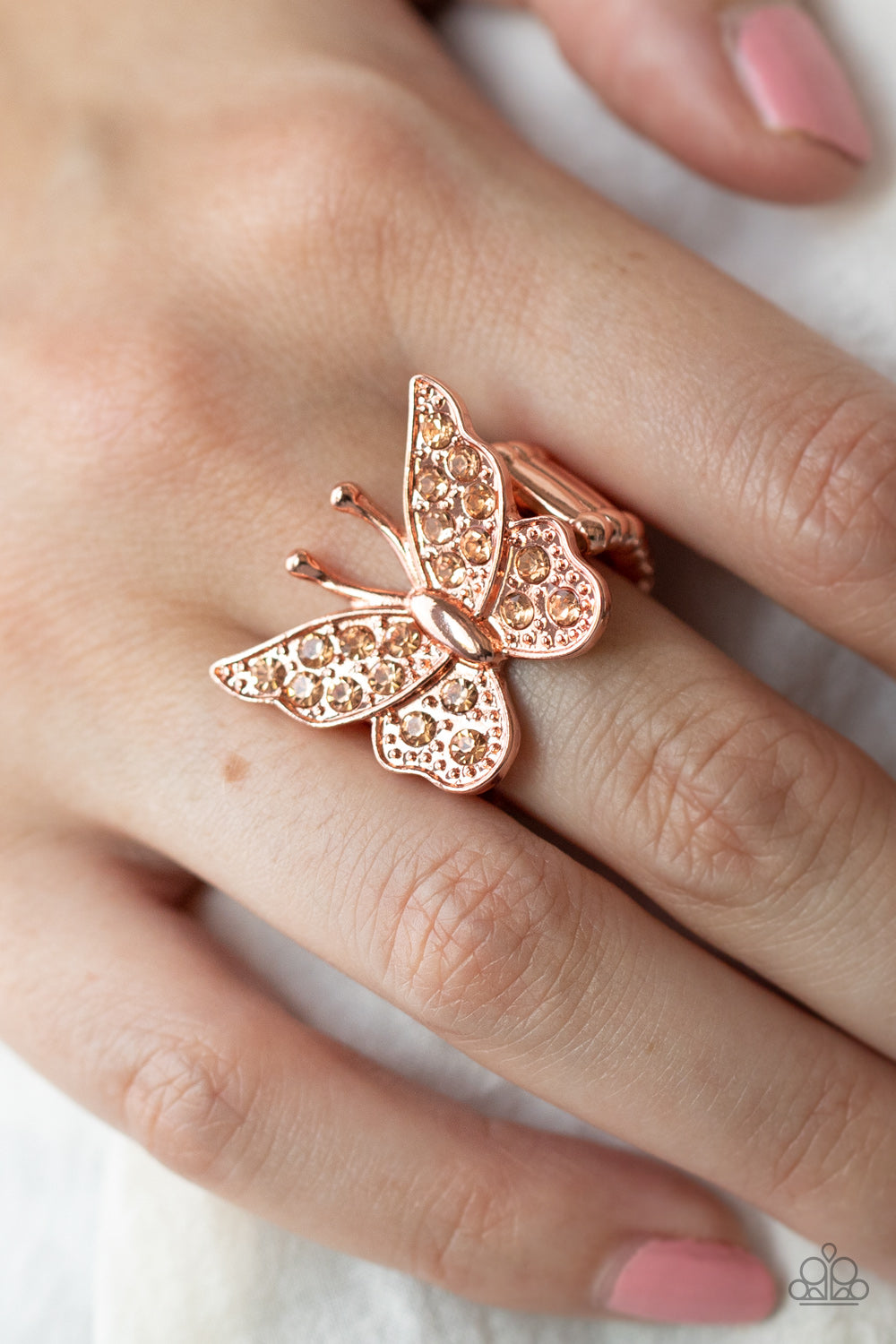 Bona Fide Butterfly - Copper Butterfly Ring