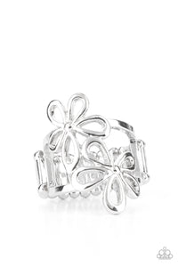 Perennial Pair - Silver Flower Ring