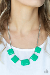 Instant Mood Booster - Mint Green Acrylic Necklace