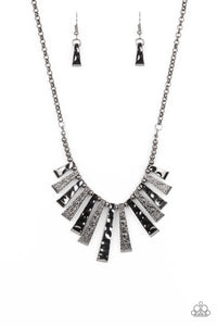 Textured Metal Necklace