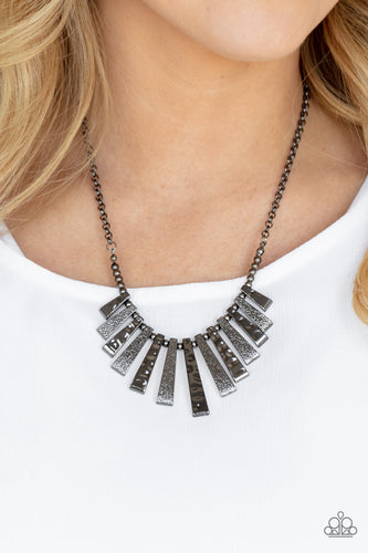 Gunmetal Necklace