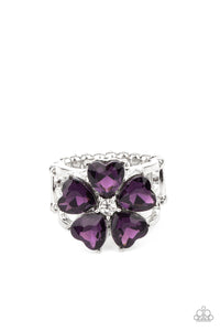 Minnesota Magic - Purple Rhinestone Ring