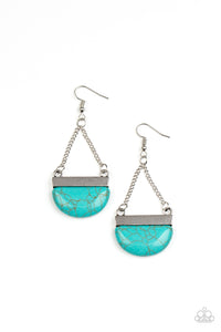 Turquoise Pendant Earrings