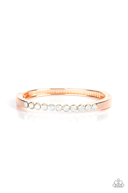 Mystical Masterpiece - Rose Gold Hinge Bracelet