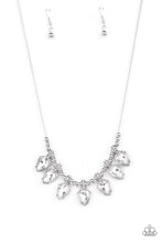 Load image into Gallery viewer, Crown Jewel Couture - White Rhinestone Necklace
