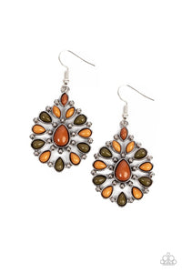 Lively Luncheon - Autumn Earth Tone Earrings