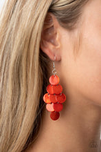 Load image into Gallery viewer, Tropical Tryst - Shell-Like Cascade Earrings
