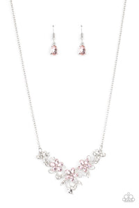 Floral Fashion Show - Floral Rhinestone Necklace