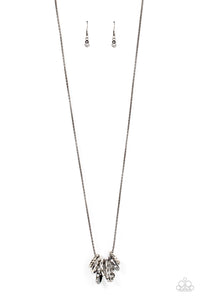 Audacious Attitude - Gunmetal Long Necklace