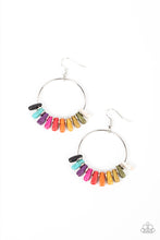 Load image into Gallery viewer, Earthy Ensemble - Multi Colored Stone Bead Earrings
