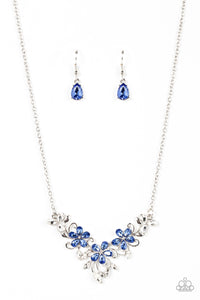 Floral Fashion Show - Floral Rhinestone Necklace