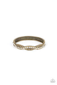 Empire Envy - Brass Bangle Bracelet