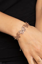 Load image into Gallery viewer, Put a WING on It - Rose Gold Butterfly Lariot Bracelet
