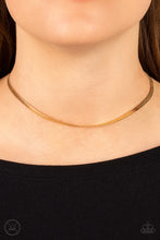 Load image into Gallery viewer, In No Time Flat - Choker Necklace in your choice of gold, silver or gunmetal
