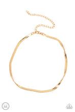 Load image into Gallery viewer, In No Time Flat - Choker Necklace in your choice of gold, silver or gunmetal
