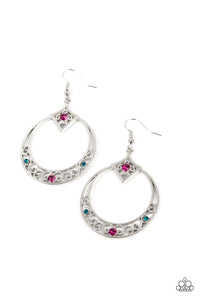 Royal Resort - Multi Colored Hoop Earrings