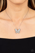 Load image into Gallery viewer, Flutter Forte - White Butterfly Necklace
