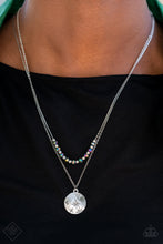 Load image into Gallery viewer, Stunning Supernova - Oil Spill Layered Necklace
