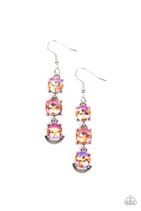 Determined to Dazzle - Orange Earrings