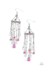 Load image into Gallery viewer, Marina Breeze - Purple Earrings
