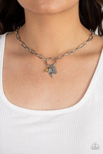 Load image into Gallery viewer, Inspired Songbird - Blue or Yellow Inspirational Charm Necklace
