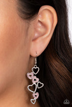 Load image into Gallery viewer, Sweetheart Serenade - Pink Earrings
