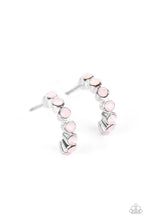 Load image into Gallery viewer, Carefree Couture - Pink Post Back Earring
