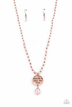 Load image into Gallery viewer, Priceless Plan - Copper Inspirational Necklace
