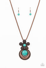 Load image into Gallery viewer, Bohemian Blossom - Copper Floral Necklace
