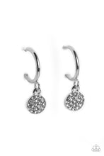 Load image into Gallery viewer, Bodacious Ballroom - White Petite Hoops
