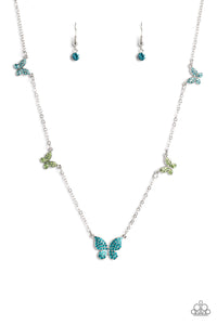 FAIRY Special - Multi Colored Butterfly Necklace