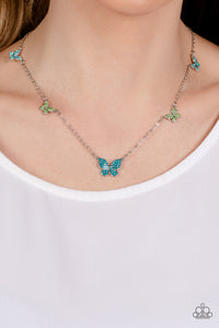 FAIRY Special - Multi Colored Butterfly Necklace