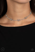 Load image into Gallery viewer, Fluttering Fanatic - Iridescent Butterfly Choker
