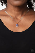 Load image into Gallery viewer, Be Still My Heart - Purple Heart Necklace
