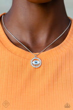 Load image into Gallery viewer, VIBE Over Matter - Blue Seeing Eye Pendant Necklace - March 2023 Fashion Fix Accessory
