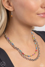 Load image into Gallery viewer, A Pop of Color - Multi Colored Layered Necklace
