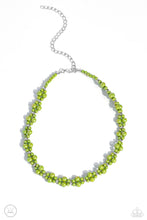 Load image into Gallery viewer, Dreamy Duchess - Green Beaded Choker Necklace
