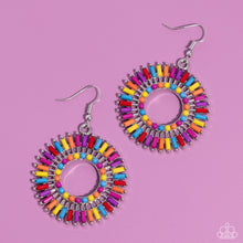 Load image into Gallery viewer, Ferris Wheel Finale - Multi Colored Earrings
