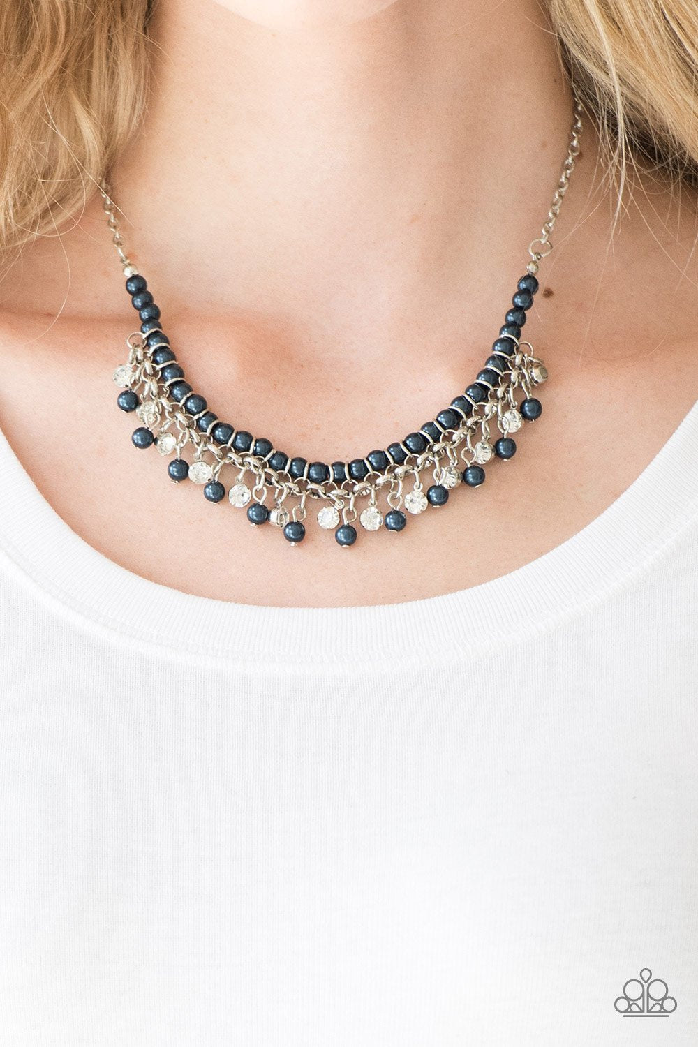 A Touch of CLASSY Blue Necklace -Paparazzi