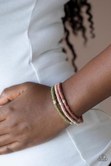 Beach Boundaries - Multi Boho Bracelet