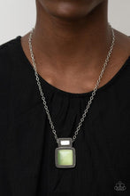 Load image into Gallery viewer, Ethereally Elemental - Cat&#39;s Eye Stone Necklace
